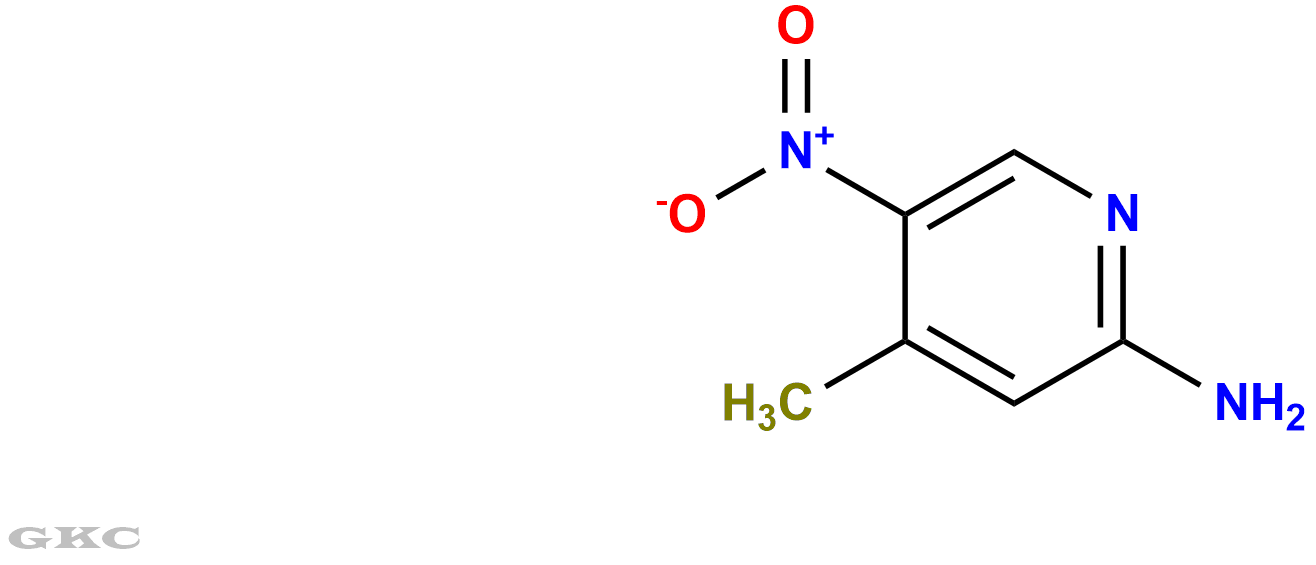 2-amino-4-methyl-5-nitro pyridine